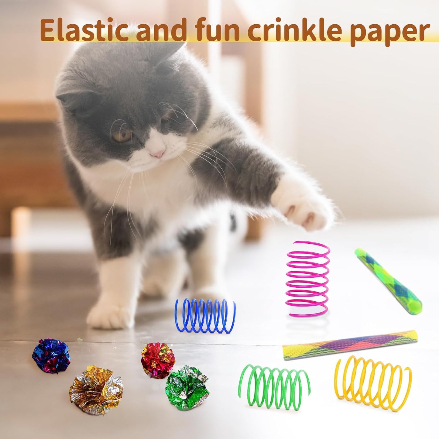 TunnelCat (Kit de 25 juguetes para gato)