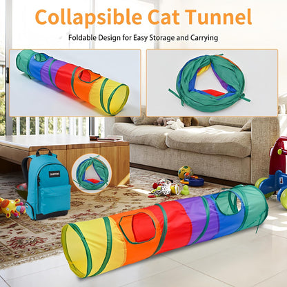 TunnelCat (Kit de 25 juguetes para gato)